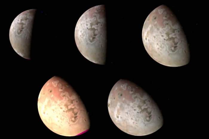 NASA Yupiterin peykinin ilk dəqiq şəkillərini çəkib - FOTO