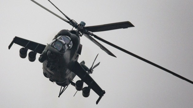 Polşada Mi-24 hərbi helikopteri qəzaya uğradı