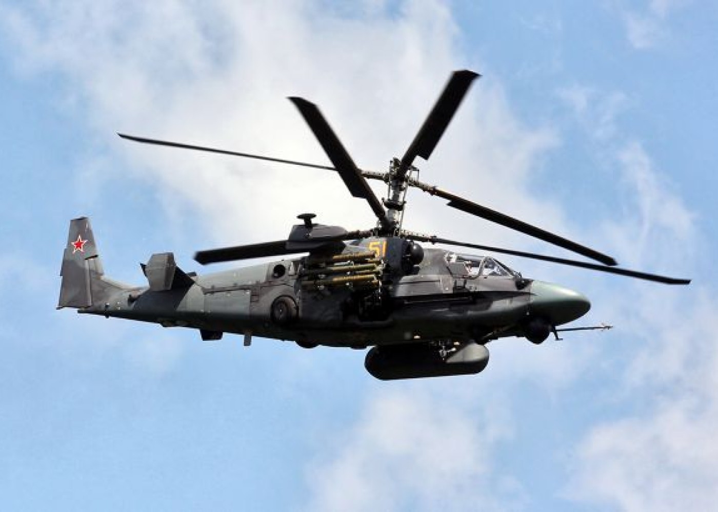 Rusiya helikopteri ekipajı ilə birlikdə məhv edildi