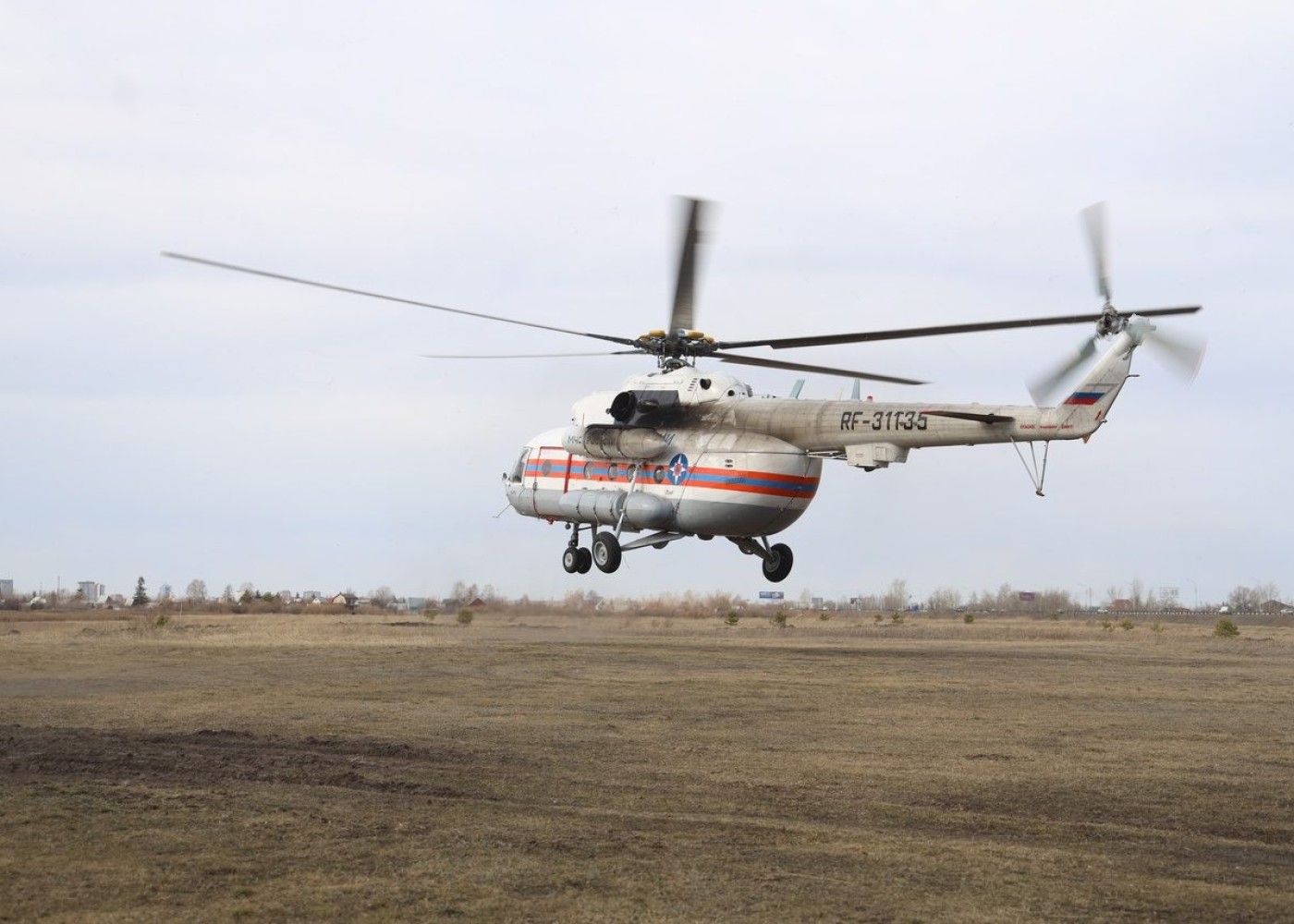 Helikopterlə uçan ruslar kimyəvi yanıq xəsarətləri aldı  