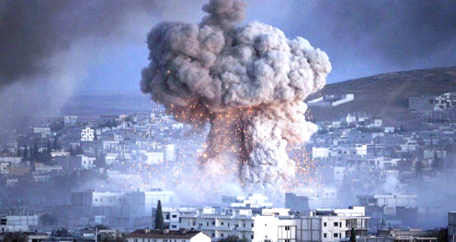 Əsəd rejimi Şamı bombaladı: 97 yaralı və xeyli sayda ölü var