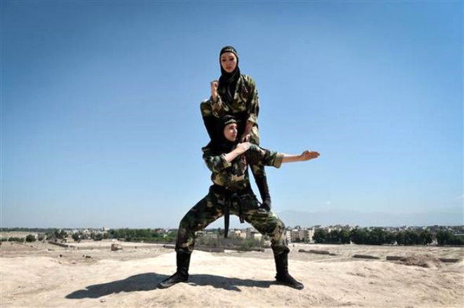 İranın idmançı qızları -  FOTOREPORTAJ