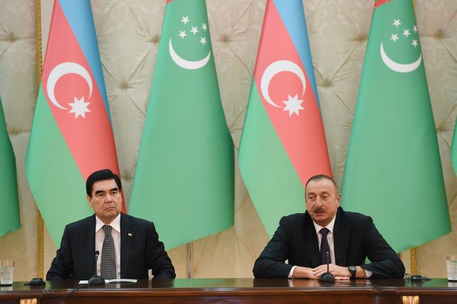 Azərbaycan-Türkmənistan sənədləri imzalandı -   FOTOLAR