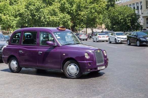 London Taxisi qaçırıldı -   Bakıda