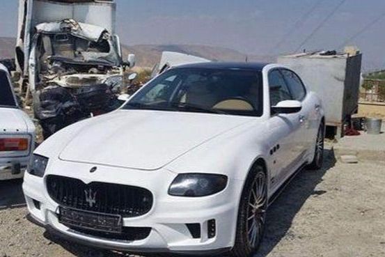 Rəşad Sadiqovun Maseratisi  cərimə meydançasına aparıldı