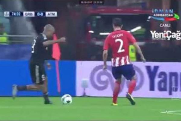 Qarabağ - Atletiko:  Bu epizodda penalti verilmədi - VİDEO