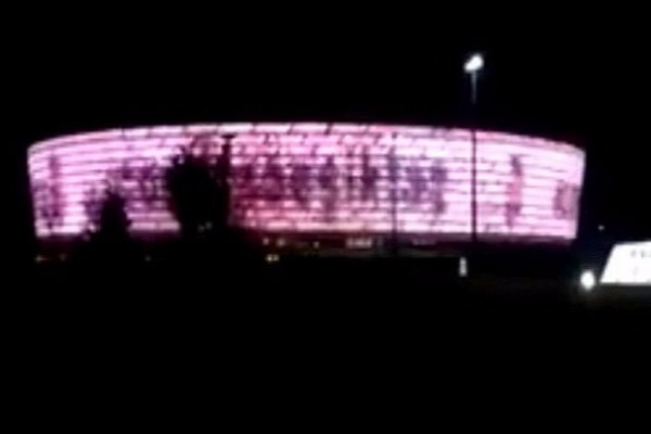 Bakı Olimpiya Stadionundan Beşiktaşa maraqlı dəstək â€“  VİDEO