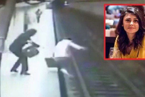 Qadın 25 yaşlı qızı qatarın altına atdı -   DƏHŞƏTLİ ANLAR (VİDEO)