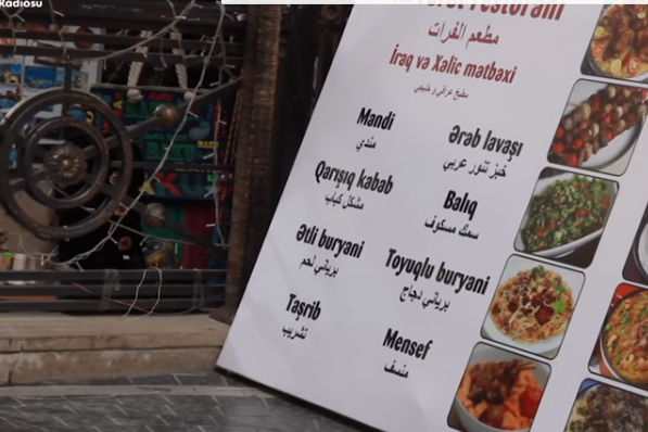 Bakı restoranları ərəbləşir -  VİDEO
