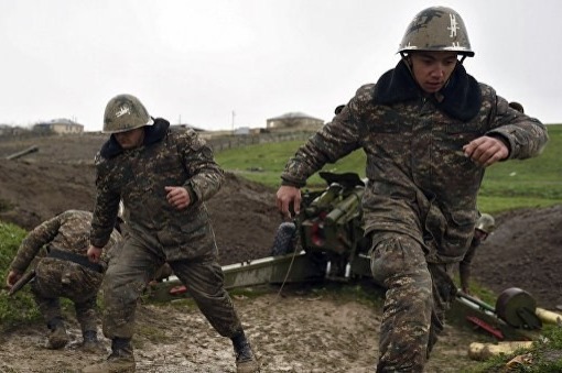 Ermənistan silahlı bölmələri işğal altındakı Azərbaycan torpaqlarında təlim keçir 