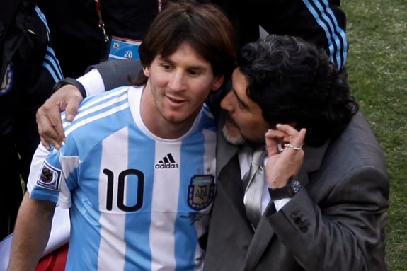 Messi heç vaxt Maradona olmayacaq 