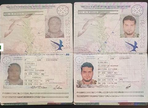 DSX-dən ƏMƏLİYYAT:   Saxta pasportla Avropaya getmək istədilər (FOTO)