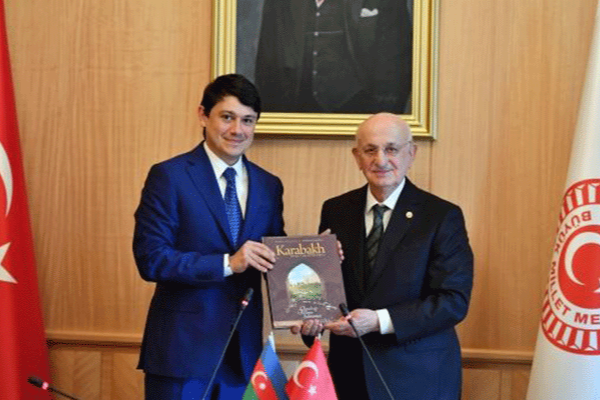 Fuad Muradov Türkiyə parlamentinin sədri ilə görüşdü     - FOTOLAR