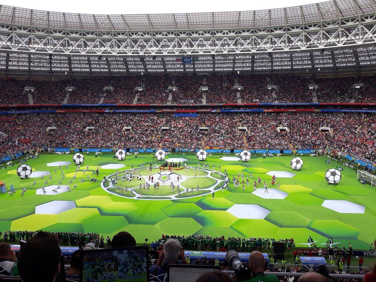 Futbol üzrə Dünya Çempionatının rəsmi açılış mərasimi keçirilib - FOTO