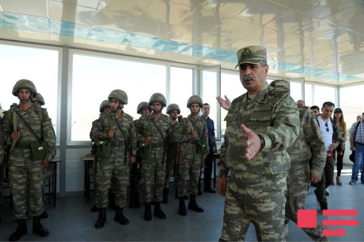 Ordumuz döyüş əmrini yerinə yetirməyə tam hazırdır -  Zakir Həsənov (FOTOLAR)