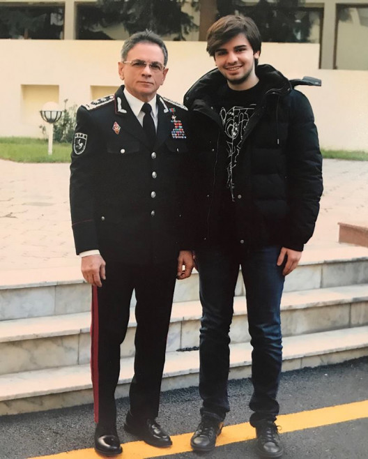 Mədət Quliyev oğlu ilə    - FOTO