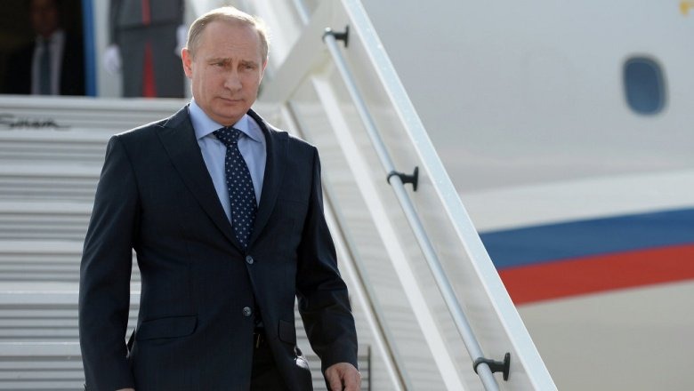 Putin Almaniyaya gedir 