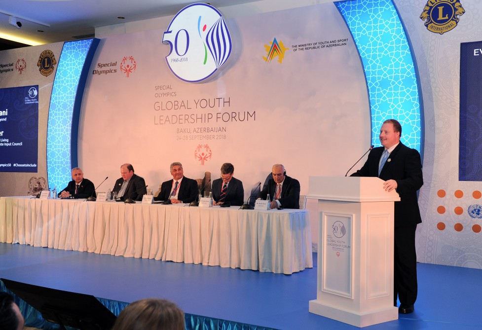 Bakıda Xüsusi Olimpiya Hərəkatı Gənc liderlərin 20-ci forumu başladı 