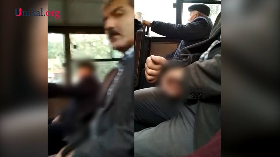 Bakıda avtobusda seksual manyak peyda oldu:    Qadınların yanında cinsi orqanını çıxarıb... (18+VİDEO)