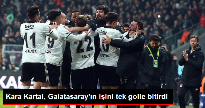 Beşiktaş - Qalatasaray oyununda 1 qol vuruldu 