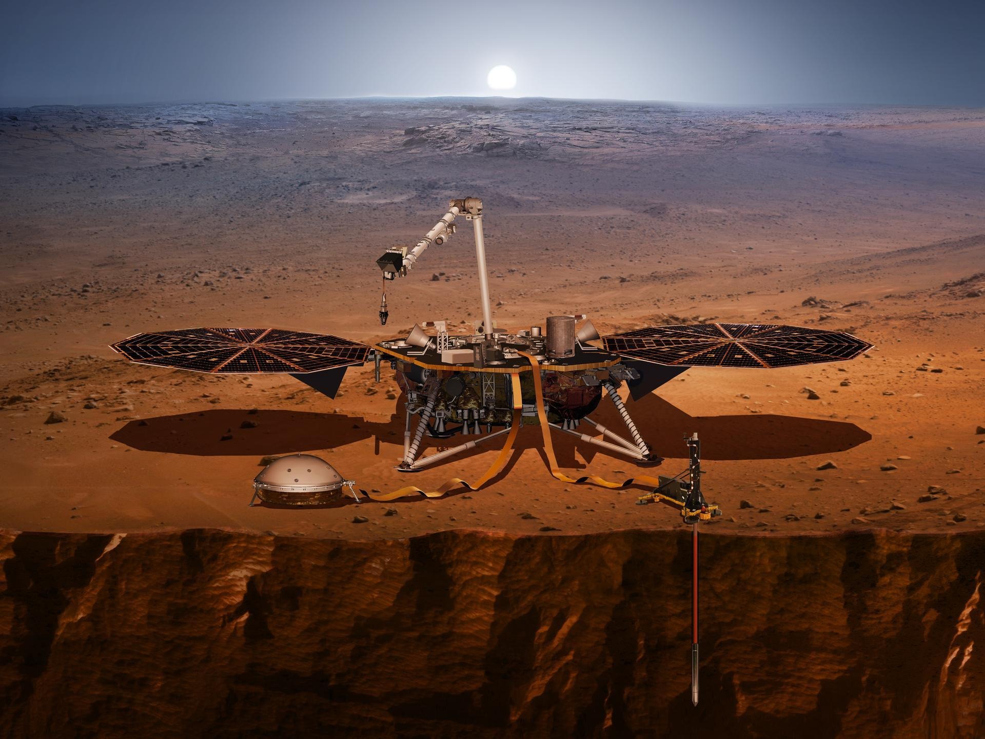 NASA ilk dəfə Marsda küləyin səsini təqdim etdi   - VİDEO