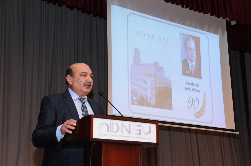 ADNSU-da Tofiq Əliyevin 90 illiyinə həsr olunan elmi konfrans keçirildi - FOTO