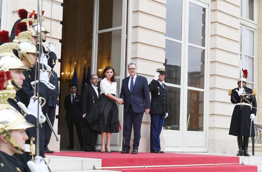 Mehriban Əliyeva Fransa Milli Assambleyasının sədri ilə görüşüb - FOTOLAR