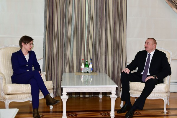 Prezident Miryana Eqqeni qəbul etdi - YENİLƏNİB
