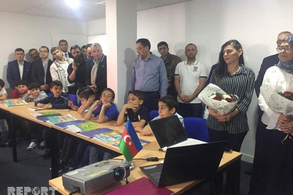 Fransada Azərbaycan məktəbi açıldı - FOTOLAR