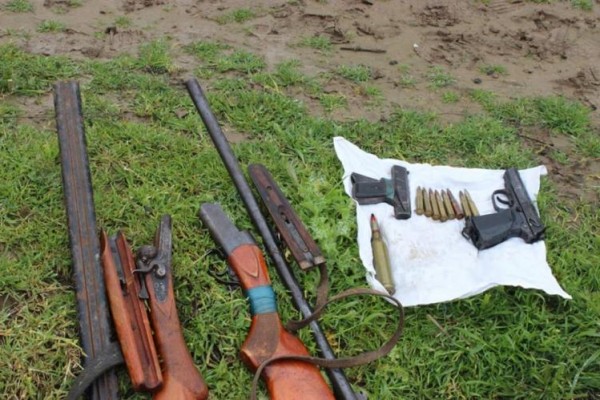 Zaqatalada meşəlik ərazidə silah-sursat tapıldı 