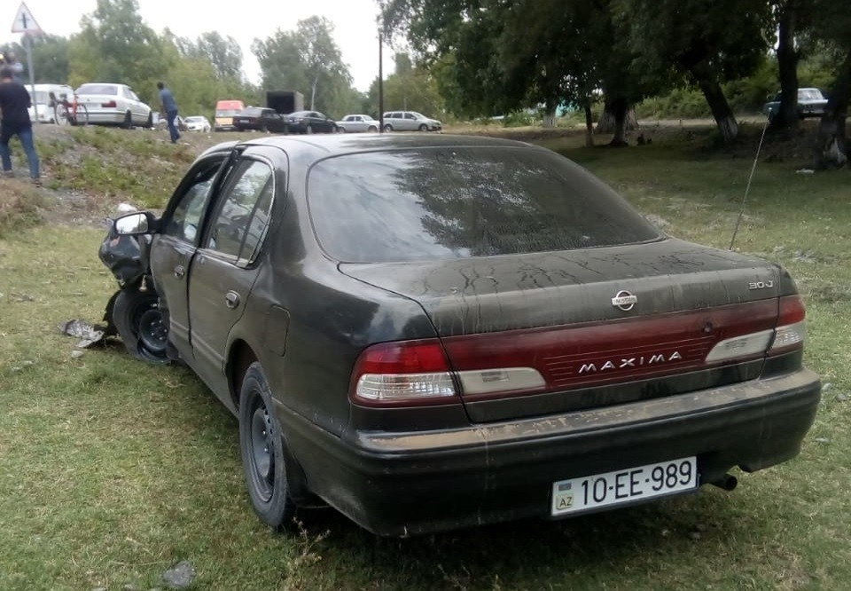 İki avtomobil toqquşdu: 7 nəfər yaralandı - FOTO