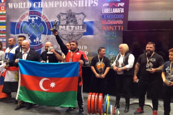 Azərbaycan idmançısı 5-ci dəfə dünya çempionu oldu 