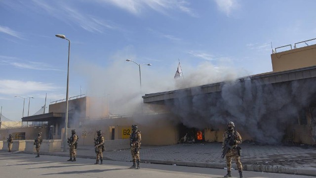 ABŞ-ın İraqdakı səfirliyinə edilən raket hücumu - Üç nəfər yaralandı 