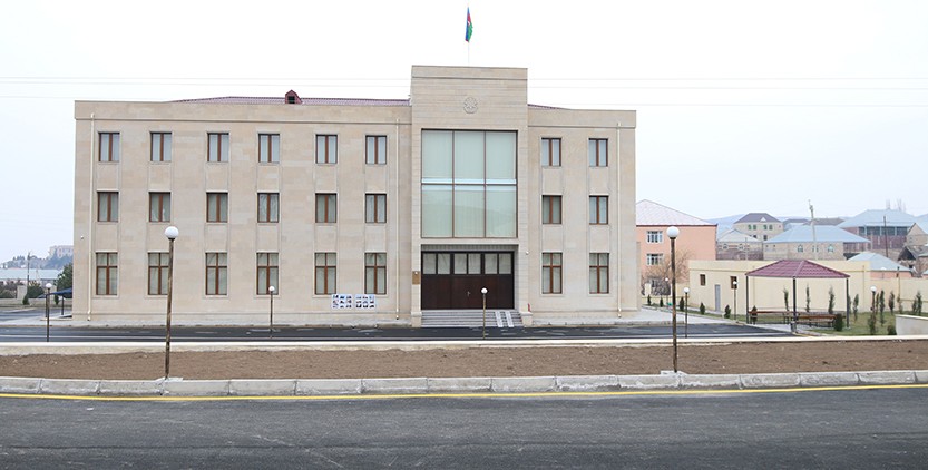 General Arzu Rəhimov yeni tikilmiş inzibati binaların açılışını etdi- FOTOLAR
