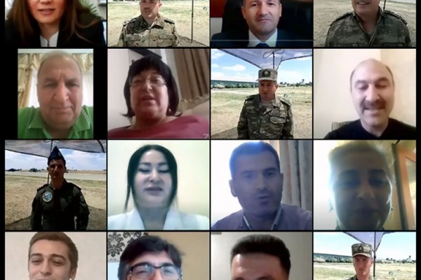 UNEC kollektivi Azərbaycan Ordusuna onlayn dəstək nümayiş etdirib 