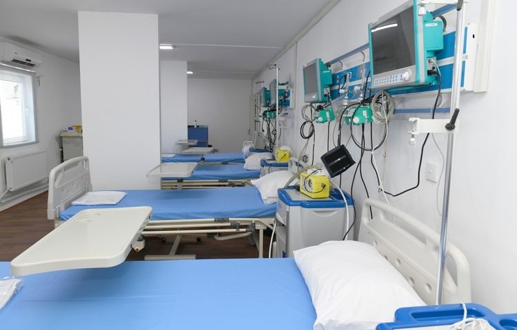 Prezident və xanımı Bakıda modul tipli hospitalın açılışında- YENİLƏNİB (FOTOLAR)