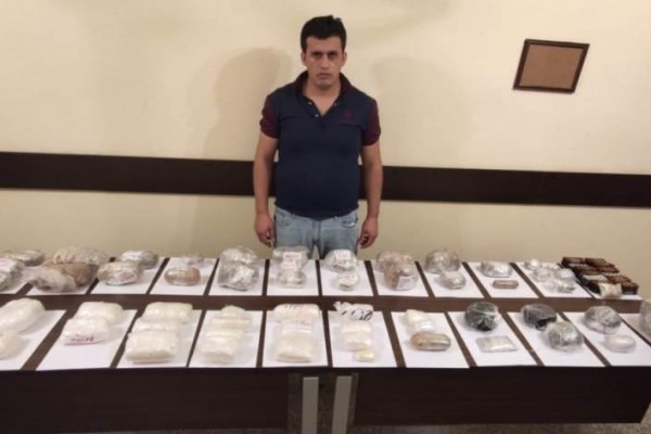 Azərbaycana 23 kq narkotik keçirilməsinin qarşısı alındı