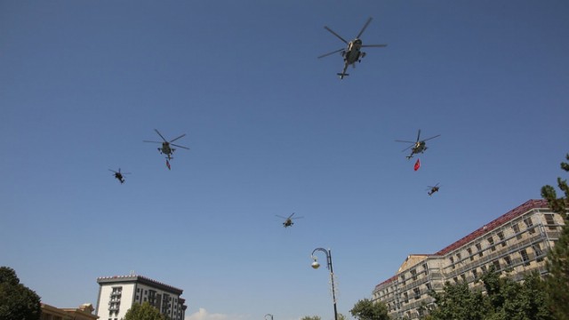Naxçıvanda qırıcılar havaya qaldırıldı - FOTO+VİDEO