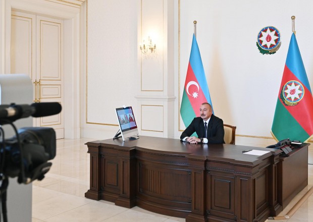 İlham Əliyev “Euronews”a müsahibə verdi- FOTO
