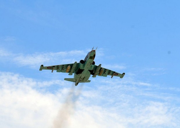 Ermənistanın növbəti Su-25 təyyarəsi vuruldu