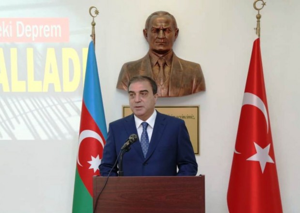Niyazi Bayramov Türkiyənin Gəncədəki Baş Konsuluna başsağlığı verdi - FOTO