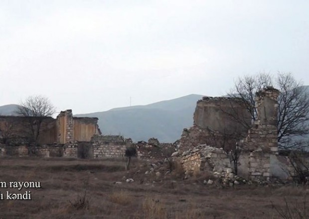 Nazirlik Ağdamın Xıdırlı kəndinin görüntülərini yaydı - VİDEO