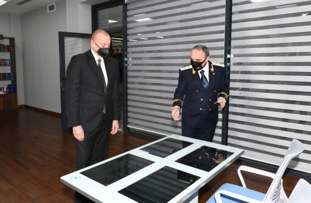 Prezident Baş Prokurorluğun yeni inzibati bina kompleksinin açılışında- FOTOLAR (YENİLƏNİB)
