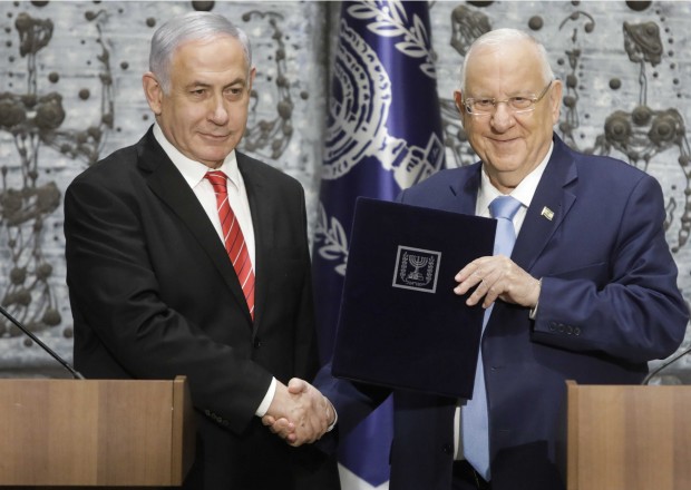 İsrail prezidenti kabinəni qurmaq üçün baş nazirə tapşırıq verdi