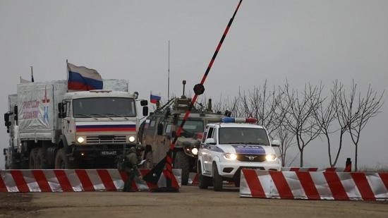 Kəlbəcərə 145 min ton yük çatdırılıb - Rusiya MN