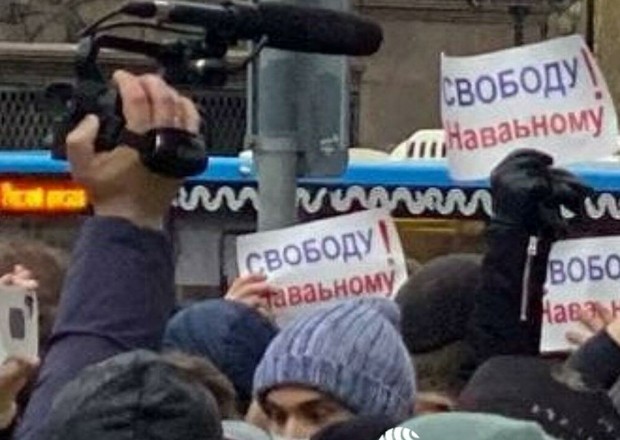 Moskvada "Navalnıya azadlıq" aksiyası 