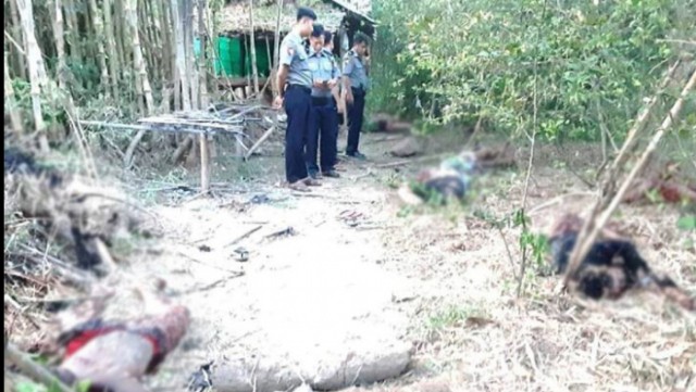 Myanmada partlayıcı qurğu hazırlayan deputat öldü