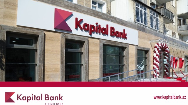 Kapital Bank yenilənən Nərimanov filialını istifadəyə verdi 
