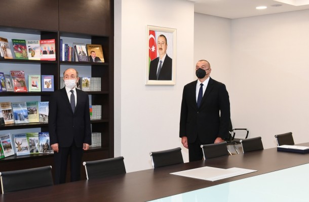 Prezident Suraxanı Rayon Məhkəməsinin yeni binasının açılışında- FOTOLAR