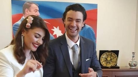 Vandamın oğlu azərbaycanlı qızla evləndi - FOTO